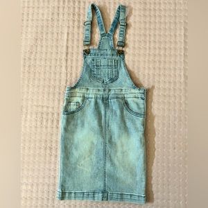 Emerson Denim Jean Overall Dress Main Street Exchange Girls size 6
